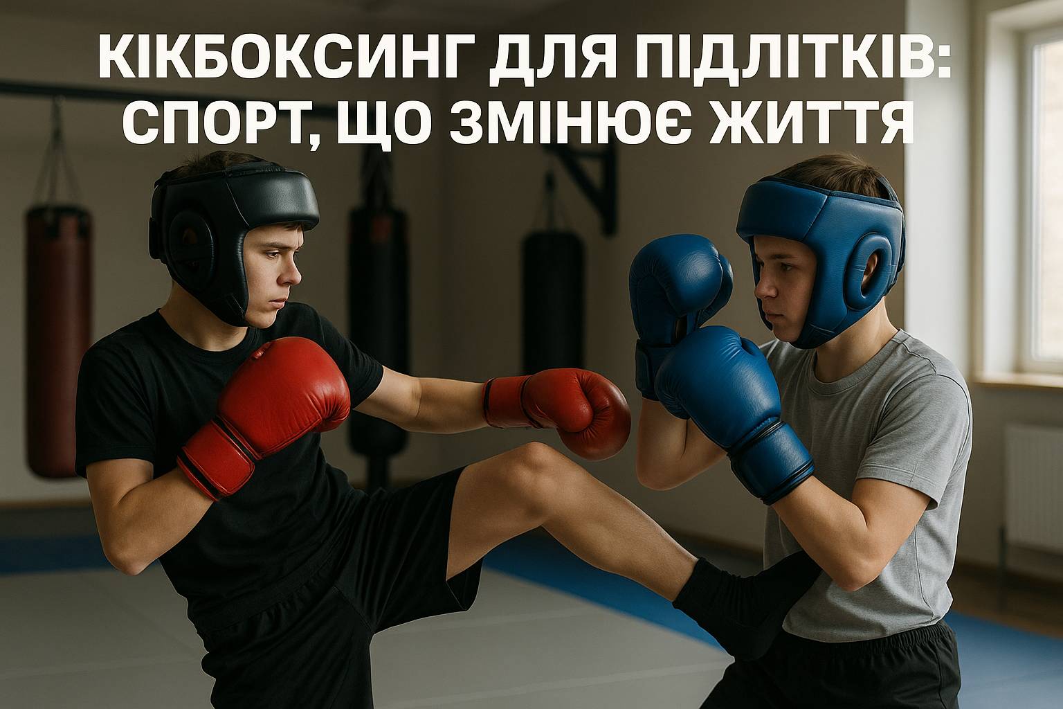 Кікбоксинг для підлітків